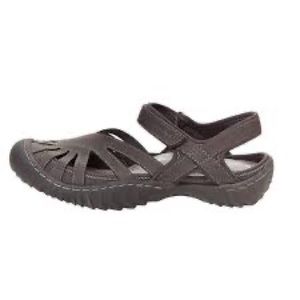 Sz 8.5 JBU by Jambu Ladies' Poppy Comfortable Sandals - Grey (Used excellent co…